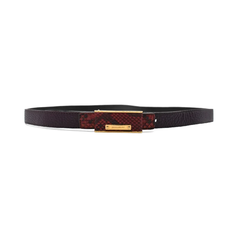 Burberry Reversible Belt - 32/80