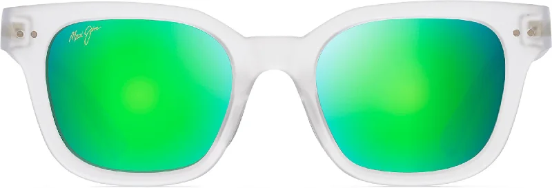 Frosted Crystal/Maui Green Lens