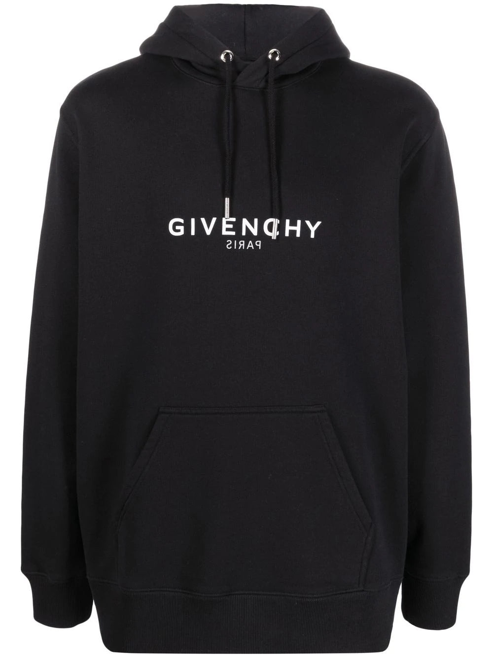 Givenchy Logo Hooded Sweatshirt Black
