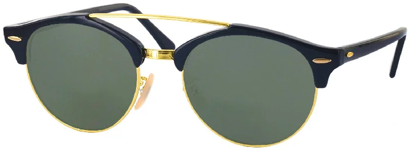 Ray-Ban 4346 Clubround Double Bridge Progressive No Line Reading Sunglasses