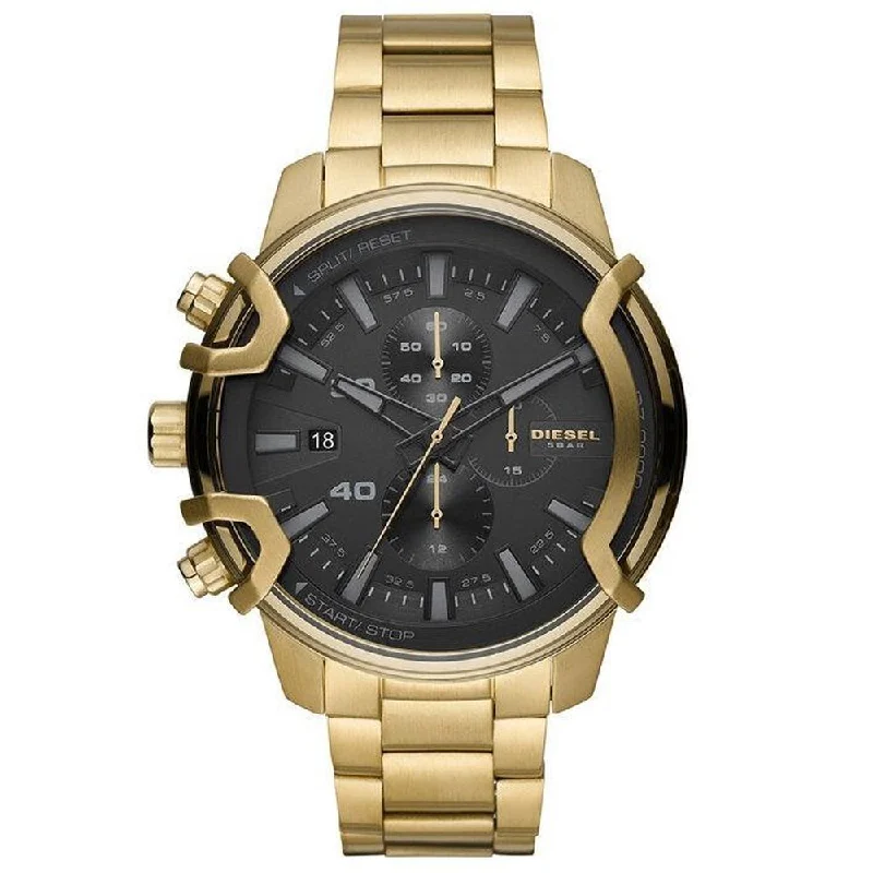 Diesel DZ4522 Griffed Chronograph Gold Black Men's Watch