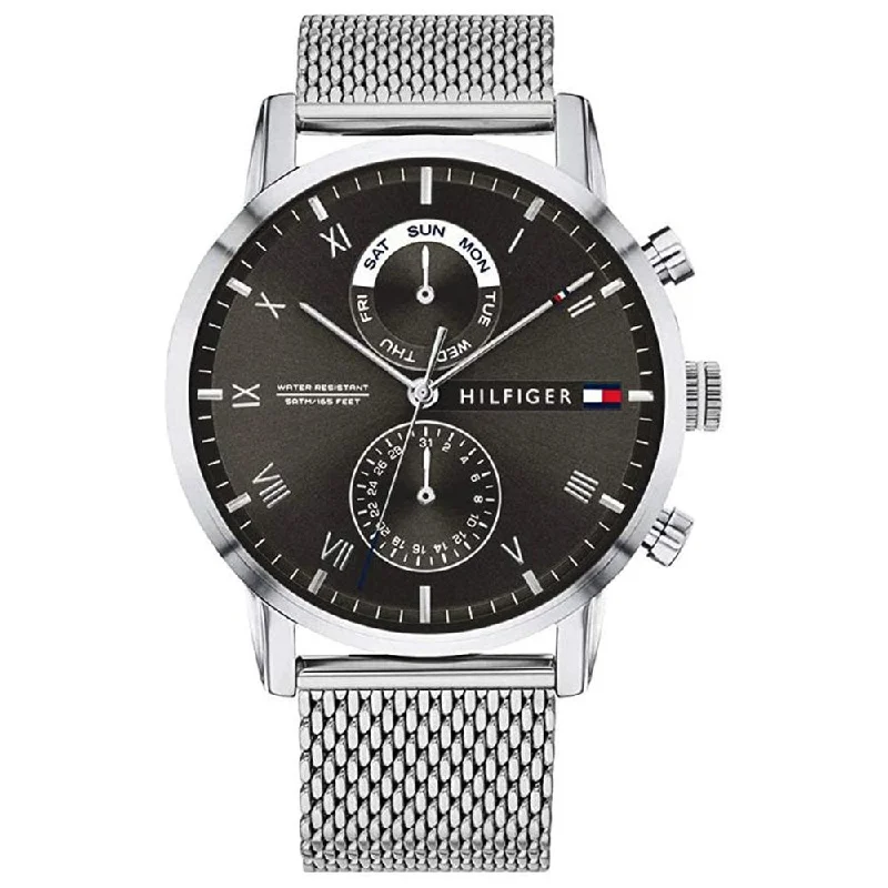 Tommy Hilfiger 1710402 Black Dial Kane Men's Watch