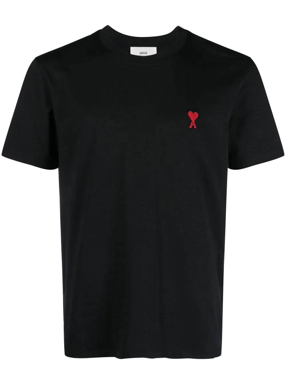 Ami Paris Logo Le Coueur T-Shirt Black