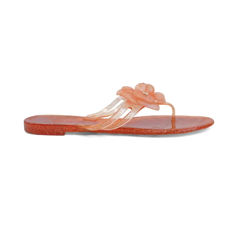 Chanel 'Camellia' Jelly Sandals - Women's 41