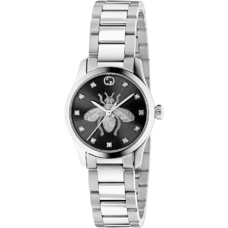 Gucci YA1265024 G-Timeless Black Dial Ladies Watch