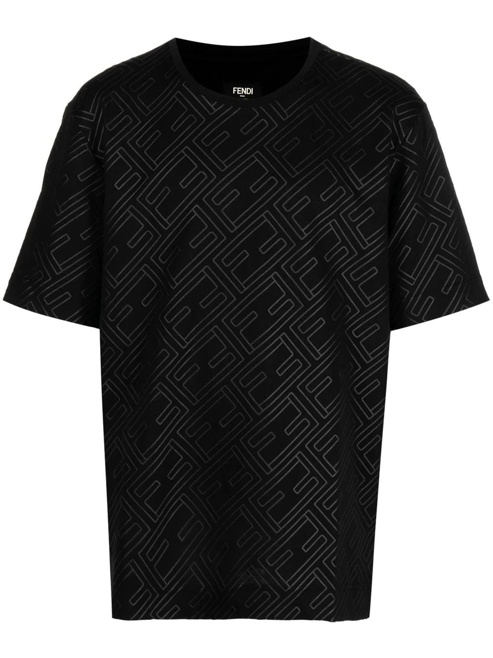 Fendi FF Logo Monogram Jersey T-Shirt