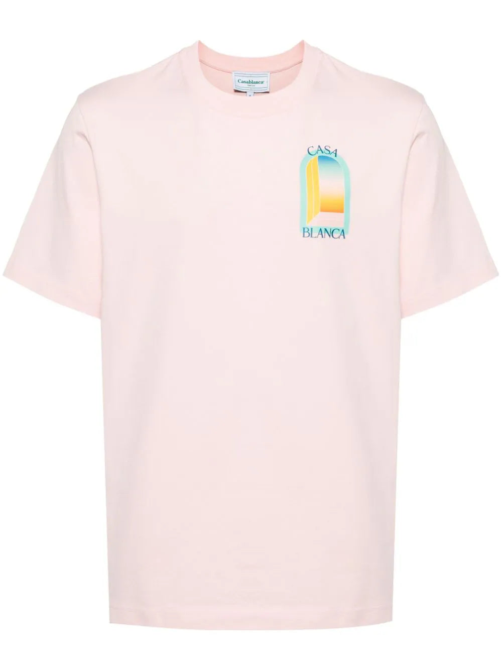 Casablanca L'Arche Colore T-Shirt Pink