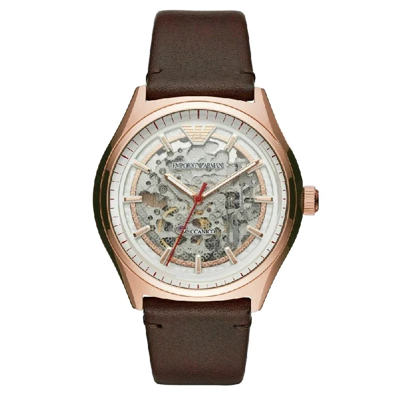 Emporio Armani AR60005 Automatic Silver Dial Men's Watch