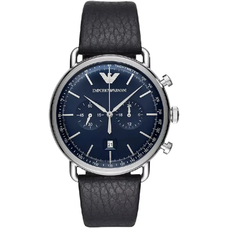 Emporio Armani AR11105 Chronograph Blue Men's Watch