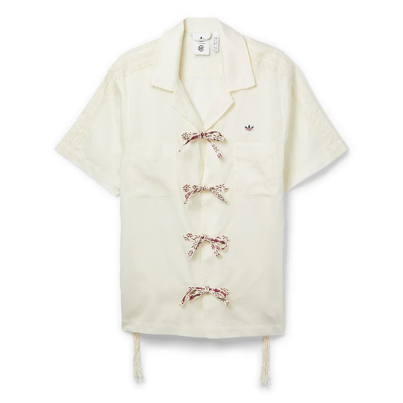 CLOT x adidas Bowling Shirt (Cream White)