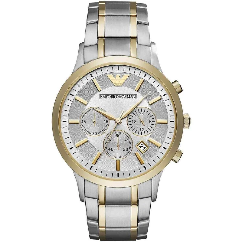 Emporio Armani AR11076 Men's Watch Renato Gold