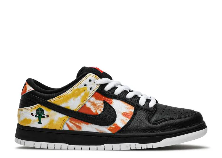 DUNK SB LOW 'TIE-DYE RAYGUN - BLACK'