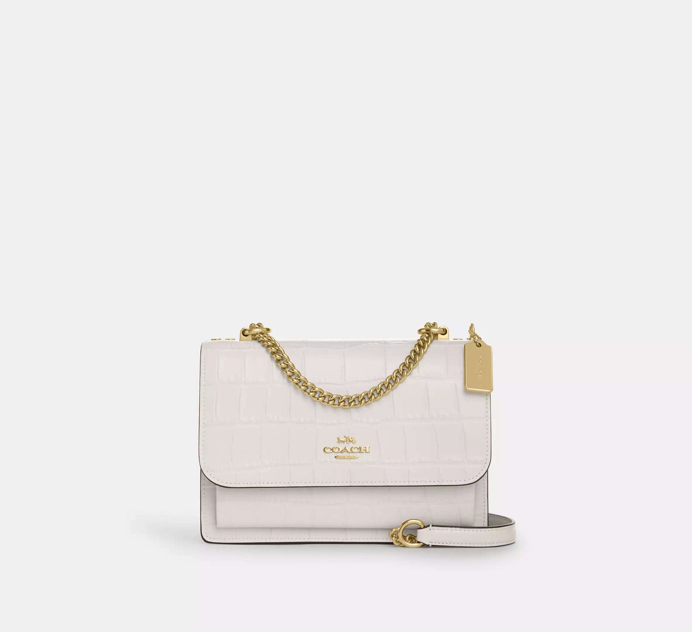 novelty leather/Gold/Chalk