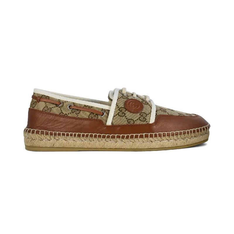 Gucci Monogram Espadrilles - Men's 10.5