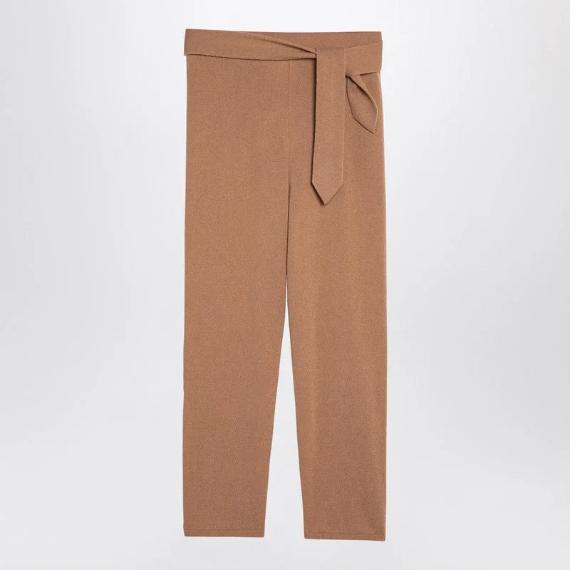 Erika Cavallini Stella beige trousers