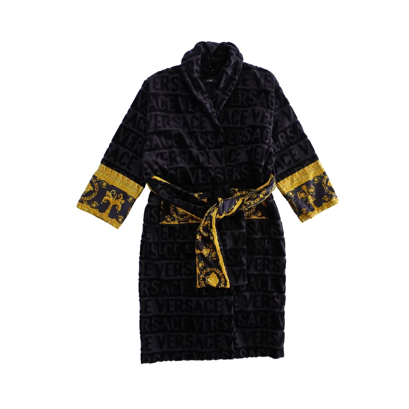 Versace Monogram Robe - Men's M