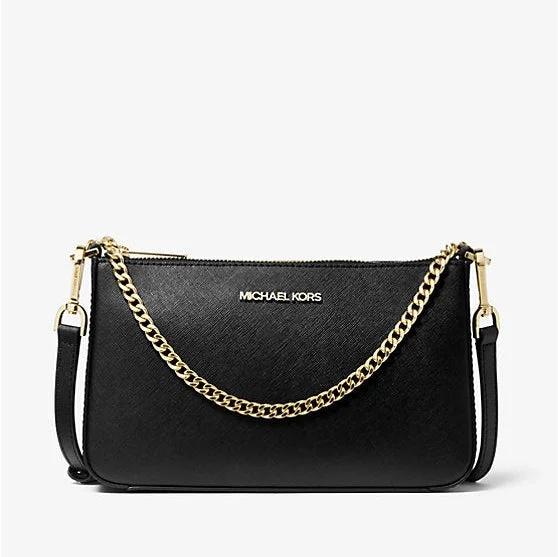 Michael Kors Jet Set Medium Saffiano Leather Crossbody Bag
