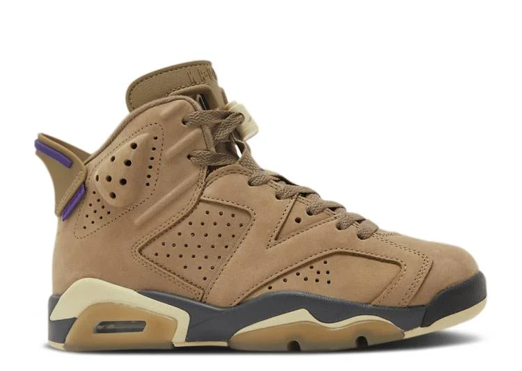 WMNS AIR JORDAN 6 RETRO GORE-TEX 'BROWN KELP'
