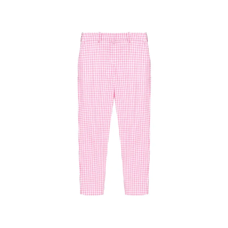 Balmain Pink Cotton Jeans & Pant