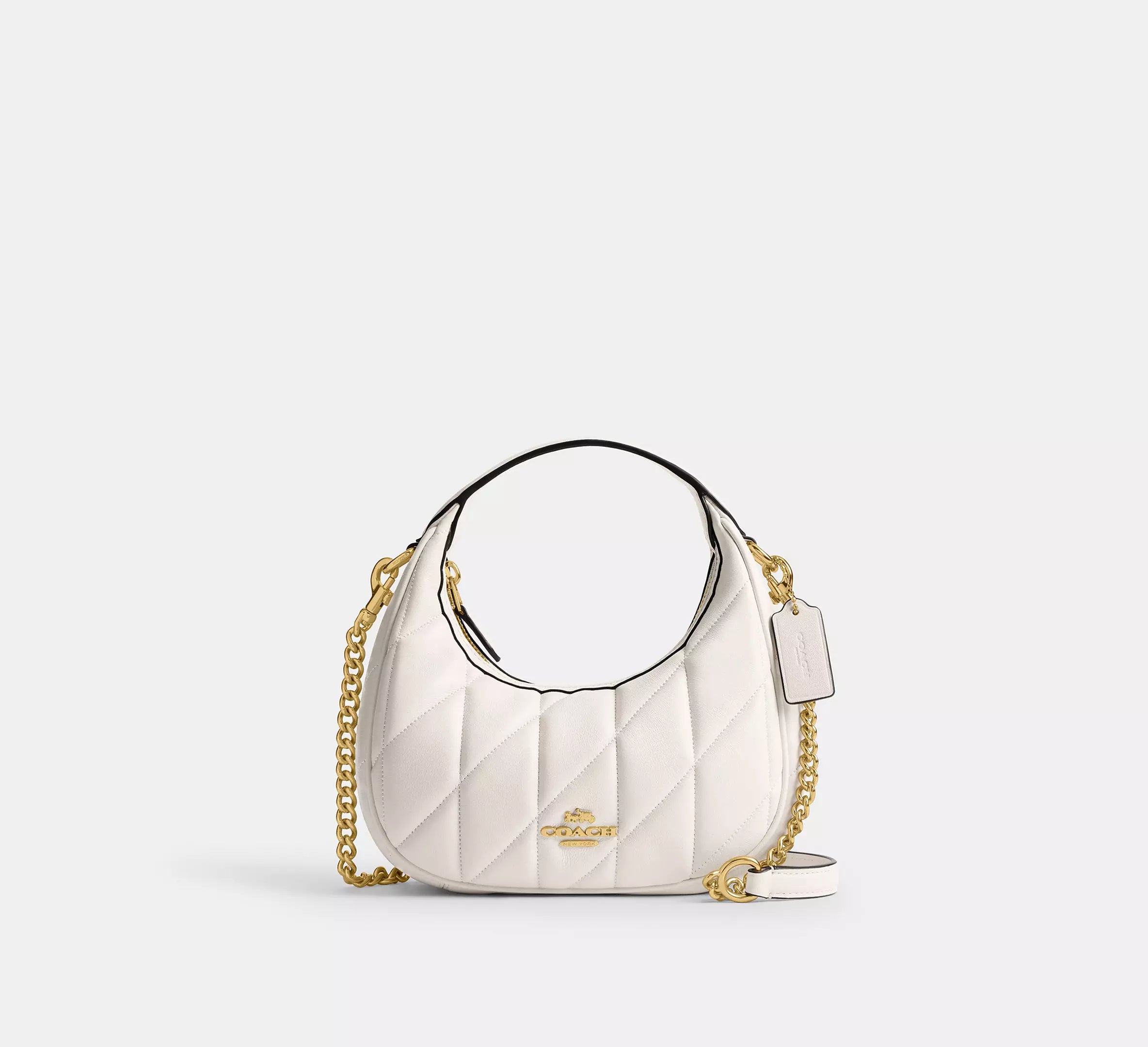 nappa leather/Gold/Chalk