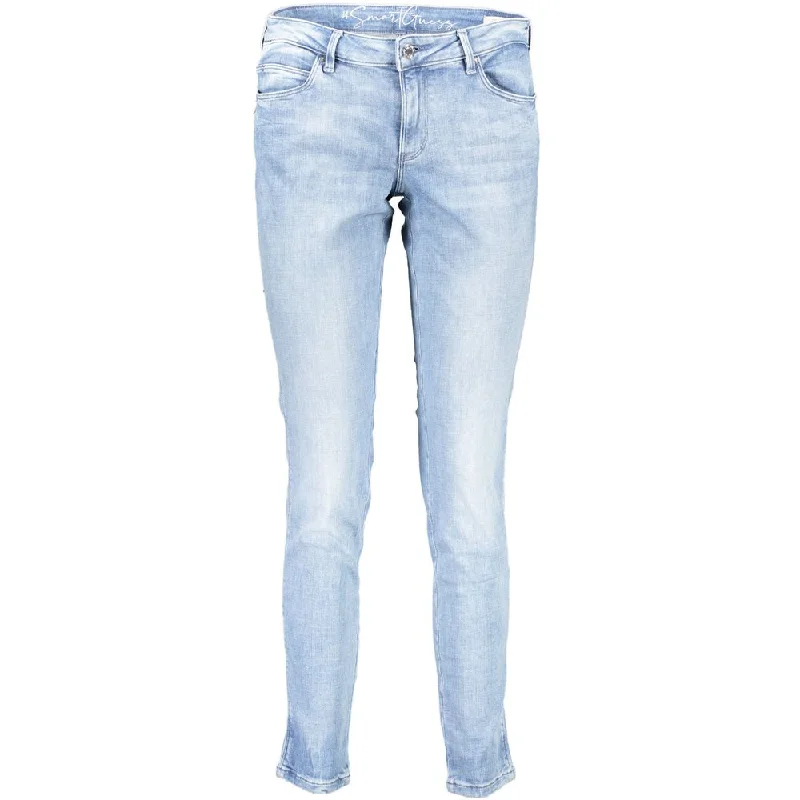 Guess Jeans Blue Cotton Jeans & Pant