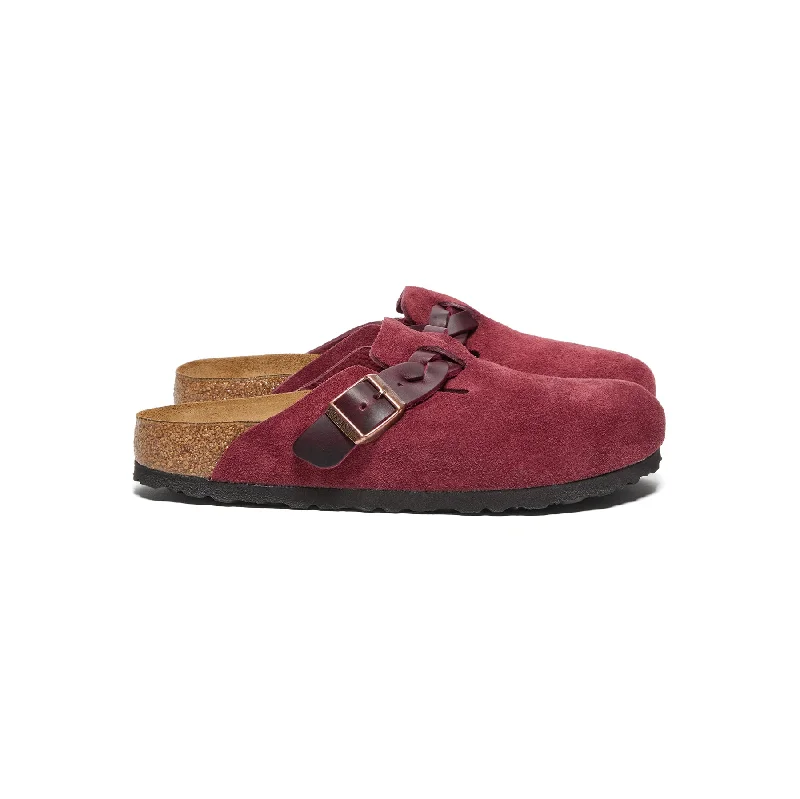 Birkenstock Womens Boston Braid (Zinfandel)