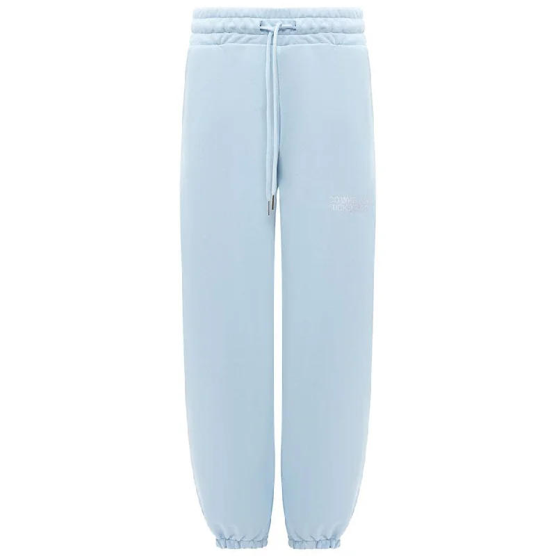 Comme Des Fuckdown Blue Cotton Men Sweatpants