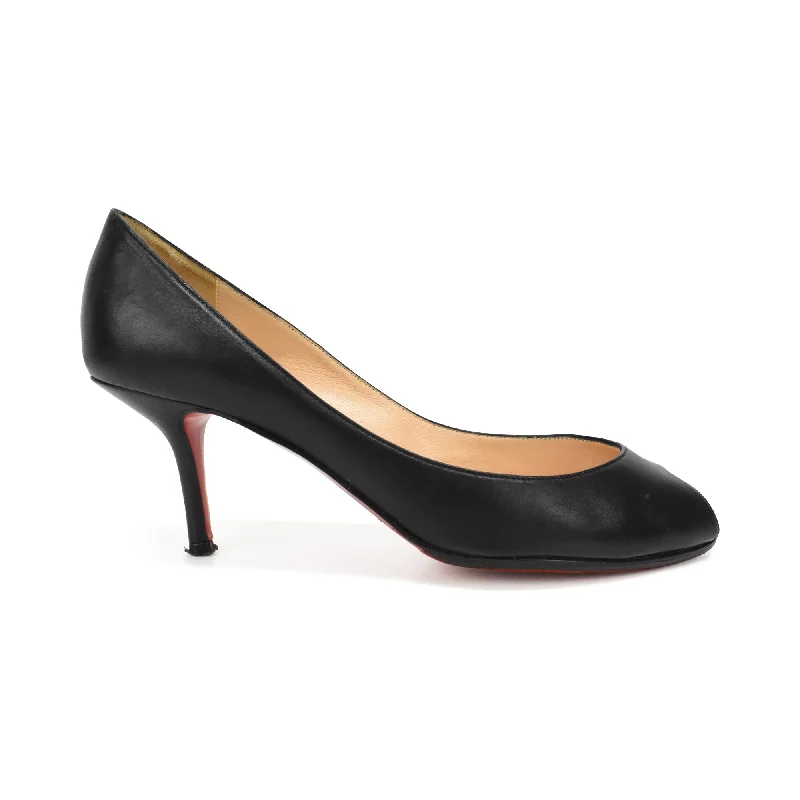 Christian Louboutin 'Materna Peep' Pumps  - Women's 38.5