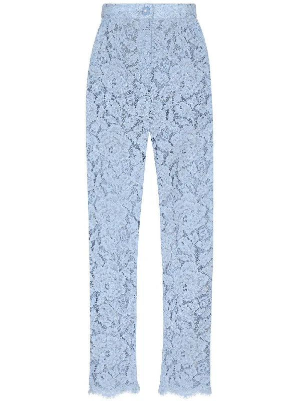 Dolce & Gabbana Trousers Clear Blue