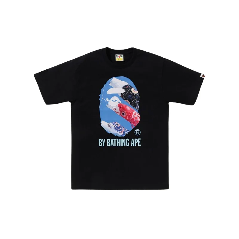 Bape Carp Photo By Bathing Ape Tee Black