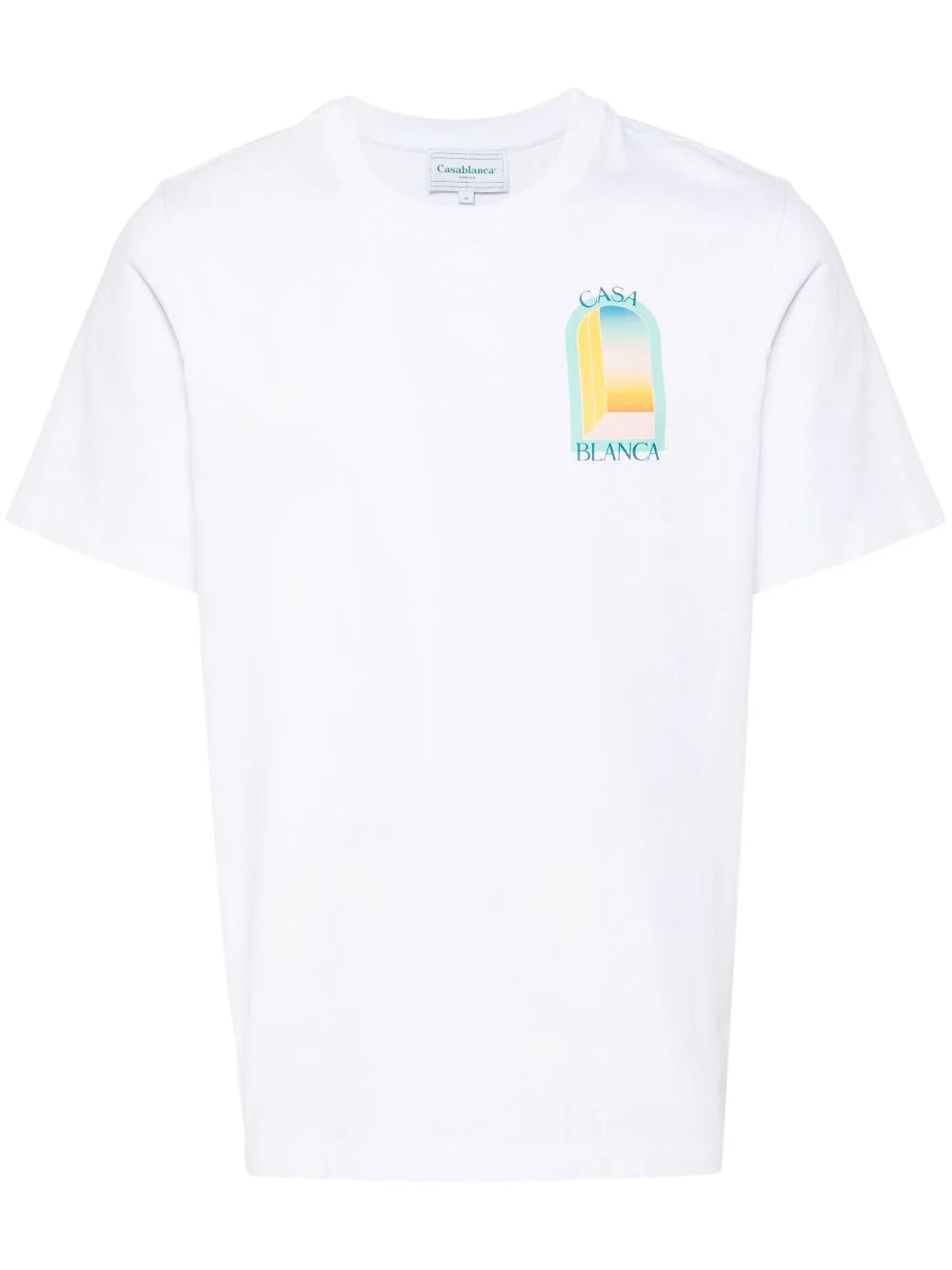 Casablanca L'Arche Colore T-Shirt White