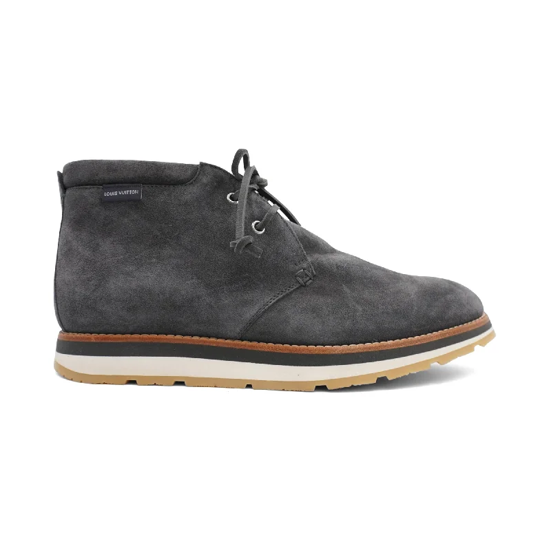 Louis Vuitton Suede Ankle Boots - Men's 7.5
