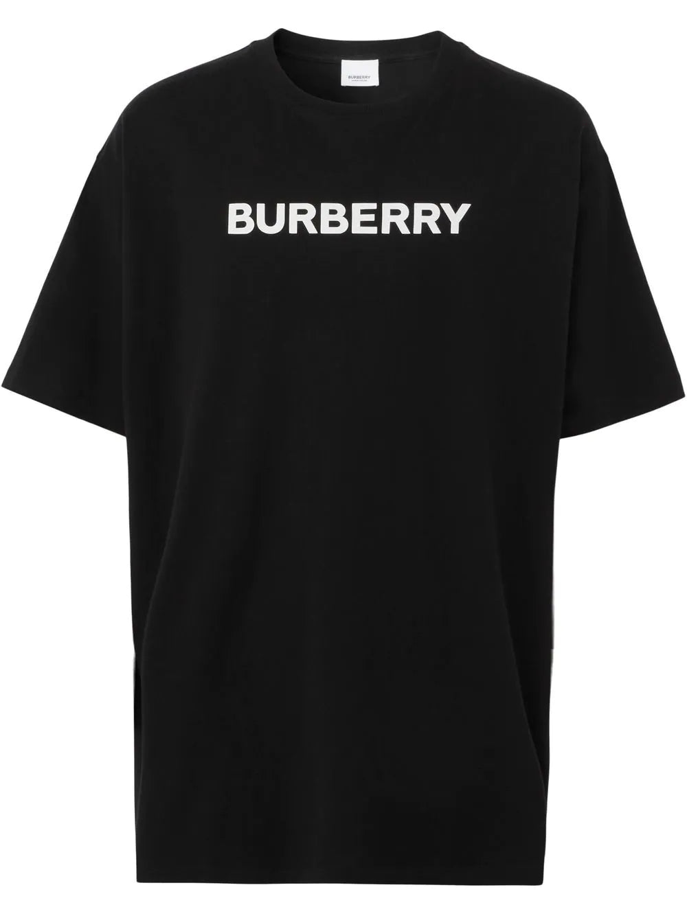 Burberry Harriston Logo Print T-Shirt Black