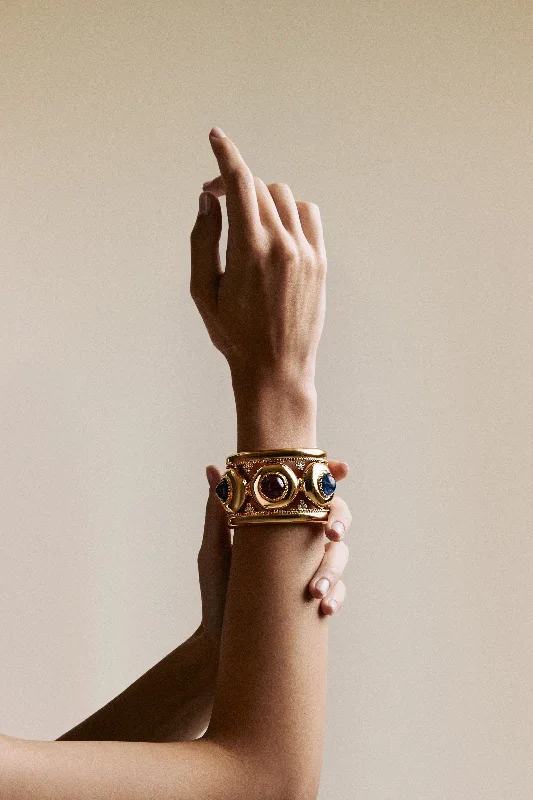 1980s Vintage Rare Givenchy Open Work Bangle