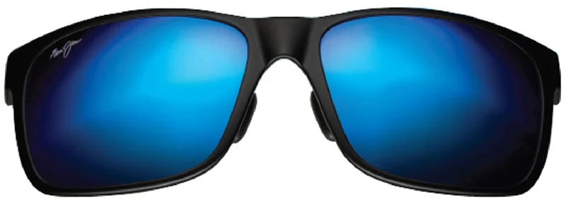 Matte Black/Blue Mirror Lens