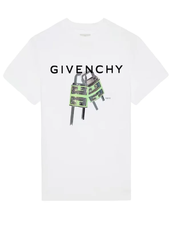 Givenchy Lock T-Shirt White