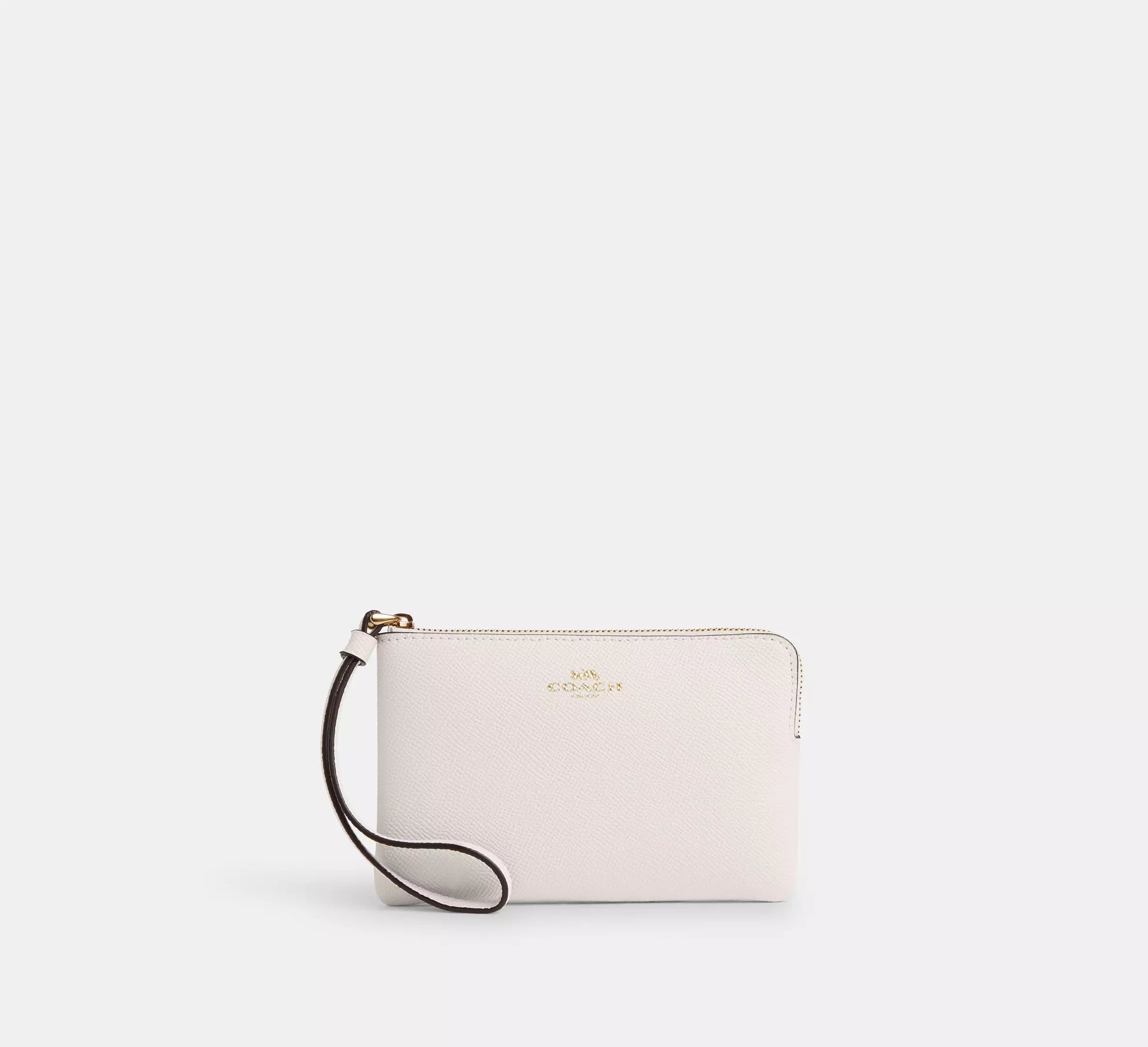 crossgrain leather/Gold/Chalk
