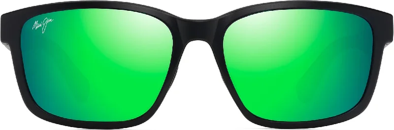Matte Black/Maui Green
