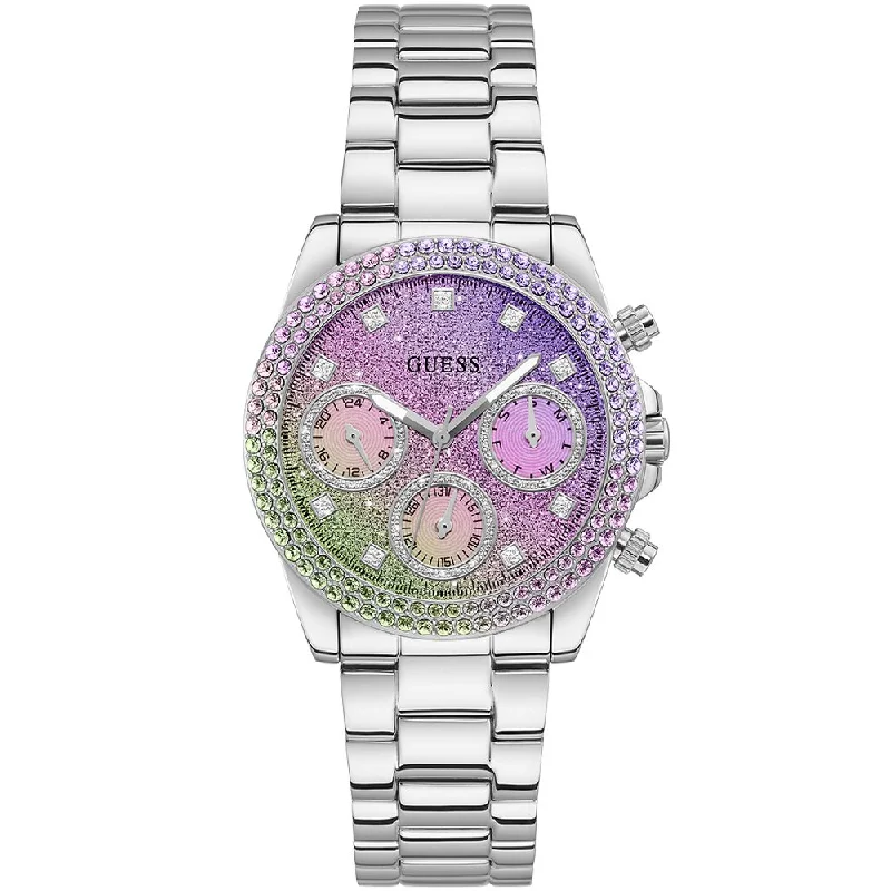 Guess GW0483L1 Sol Rainbow Glitter Dial Ladies Watch