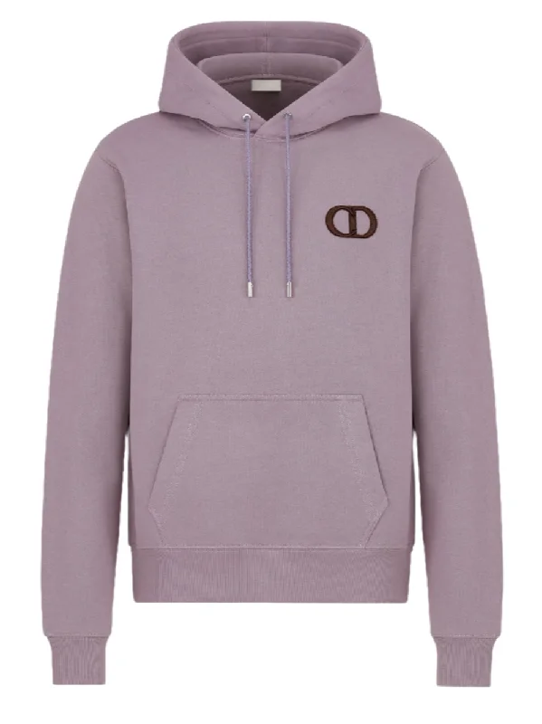 Dior CD Icon Mauve Hooded Sweatshirt