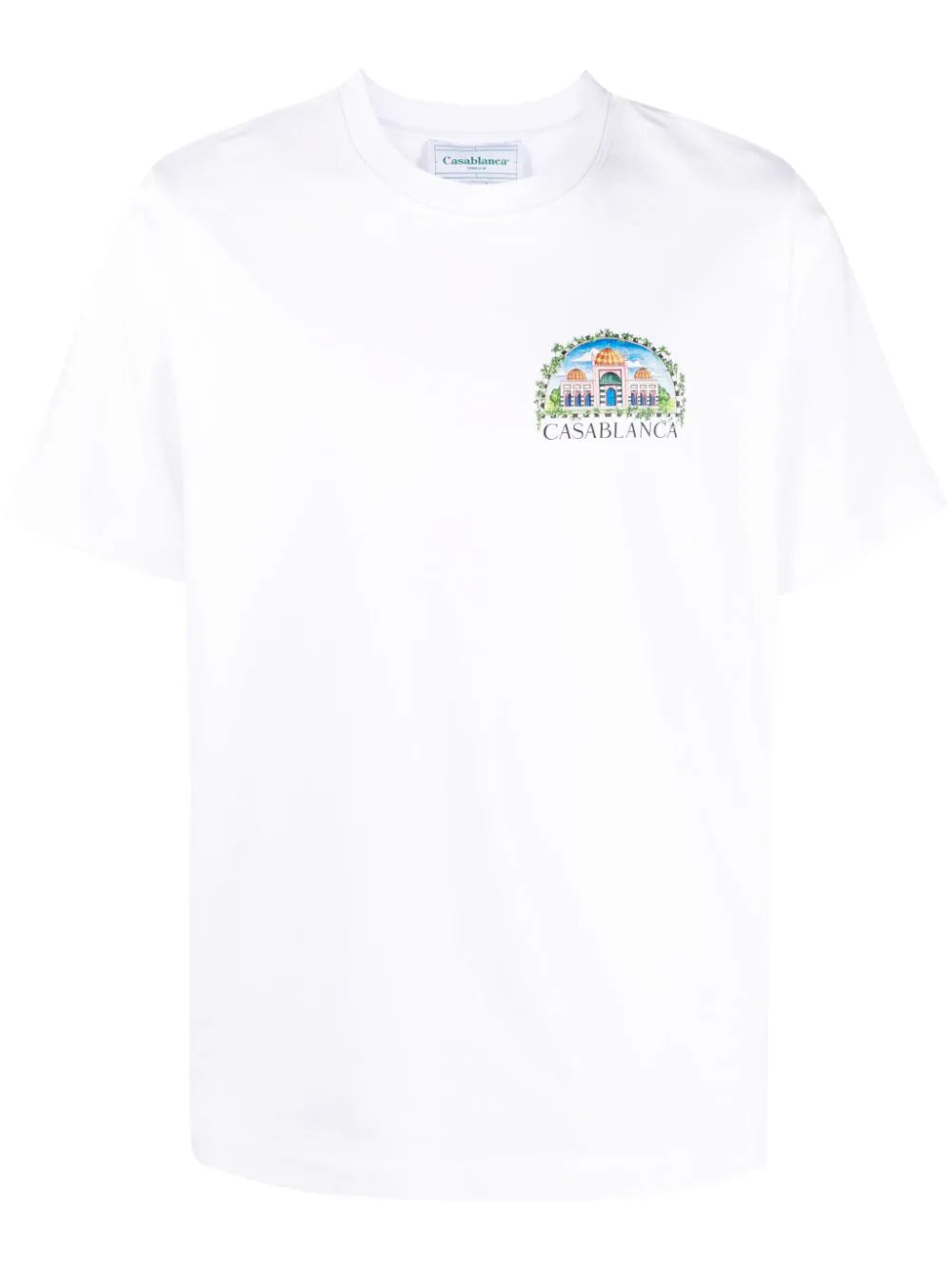 Casablanca Vue De Damas T-Shirt White