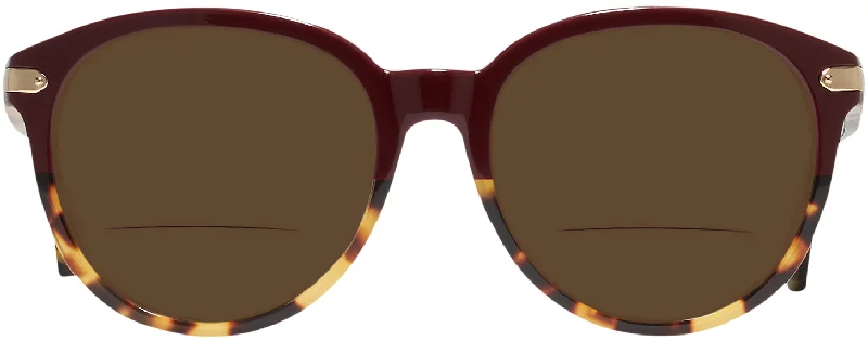 Burgundy/tortoise
