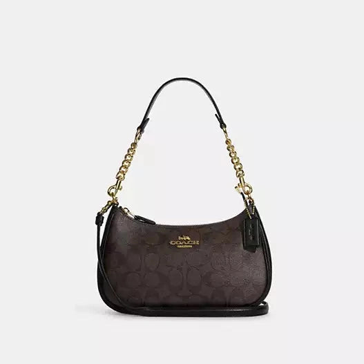Coach Teri Shoulder Bag – Adjustable Strap Shoulder & Crossbody Style
