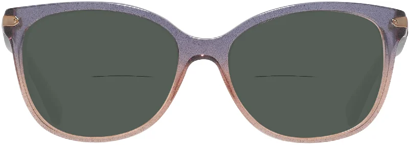SHIMMER VIOLET PEACH GRADIENT