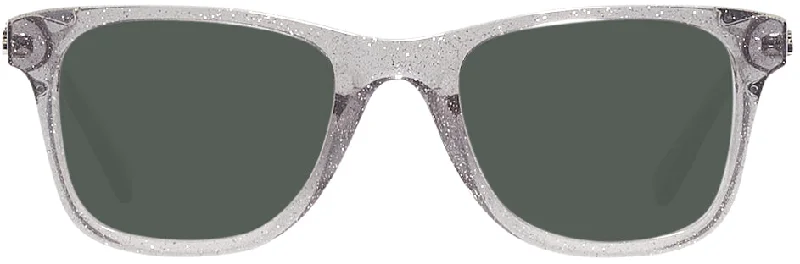 Transparent Grey Glitter