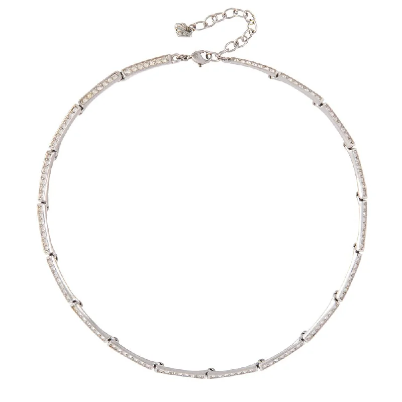 1990s Vintage Swarovski Articulated Necklace