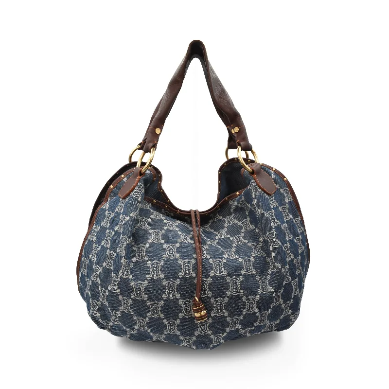 Celine 'Macadam Bittersweet' Hobo Bag