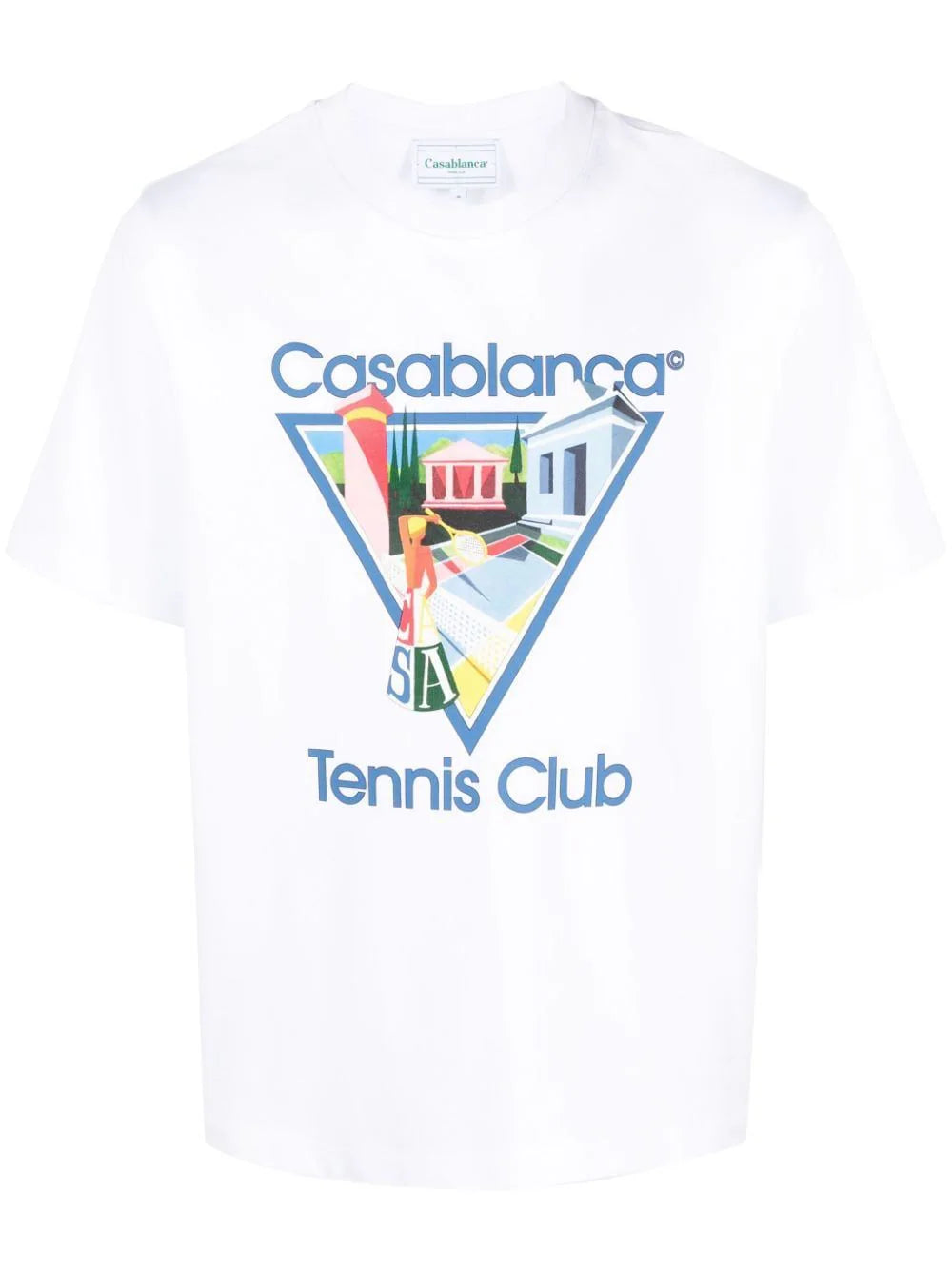Casablanca Le Joueuse Tennis Club T-Shirt White