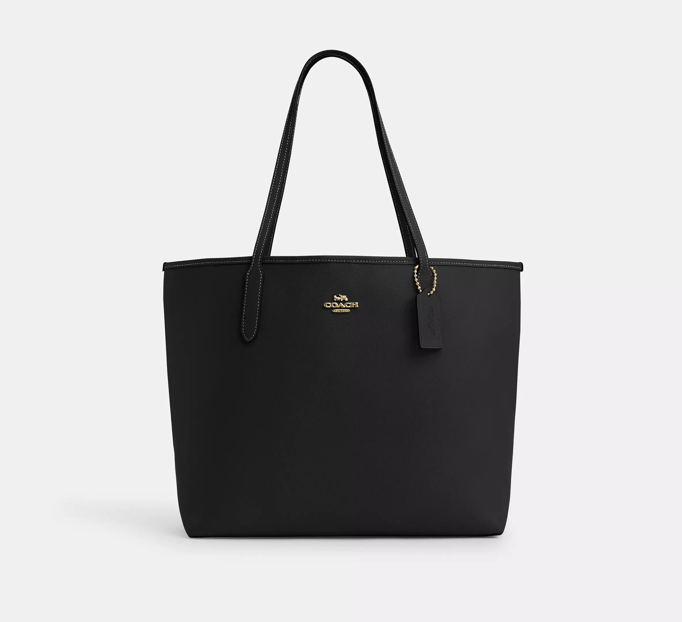 pebbled leather/Gold/Black