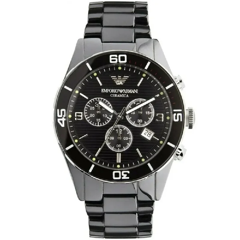 Emporio Armani AR1421 Men's Leo Ceramica Watch